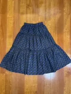 新品未使用　ティアードスカート