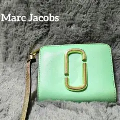 マークジェイコブス Marc Jacobs 二つ折り 財布 グリーンのサムネイル