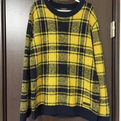 BLACK LABEL CRESTBRIDGE チェック柄ニット Lのサムネイル