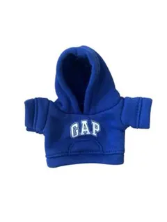 【未使用】GAP パーカー ガチャ 青　ブルーのサムネイル