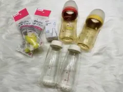 【未使用品あり】【おまけ付き】Pigeon 哺乳瓶 4本セット