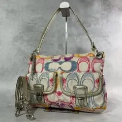 ✨稀少✨コーチ　ポピー　ドリームC ヒッピー　ショルダーバッグ 2way