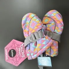 CAPTAIN STAG 防寒グローブミトン ジュニア (ピンク)