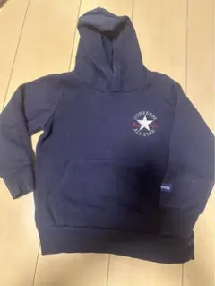 110サイズ　コンバース　converse ネイビー　パーカー