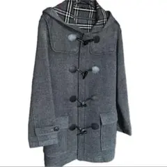 ダッフルコート★ウール100%★サイズMバーバリー好きに！