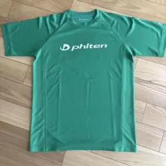 phiten ファイテン 半袖シャツ グリーン Mのサムネイル