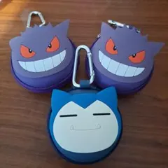 ■ポケットモンスター■ラウンド型小物ポーチ【ゲンガー&カビゴン】