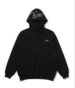 KEBOZ/ケボズ ロゴラインストーン スウェットパーカー、フーディ