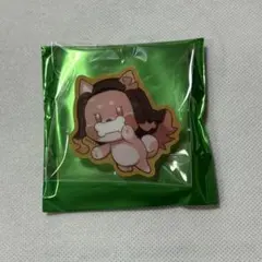 鬼滅の刃　バレンタイン&ホワイトデー　アニマルクッキーバッジ　竈門ねずこ