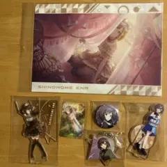 東雲絵名　アクリルスタンド　缶バッジ　キーホルダーセット