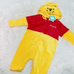 新品　ディズニー　ベビー　プーさん 着ぐるみ ロンパース　 80〜90cm