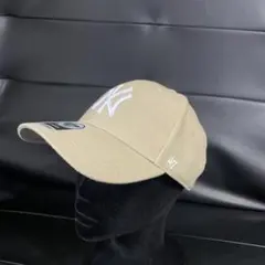 New Era ニューヨーク・ヤンキース ベージュキャップ
