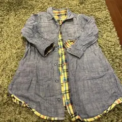 DOUBLE.B 2WAYワンピースシャツ