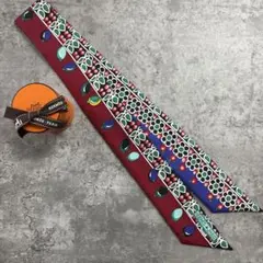 ⭐️美品⭐️ エルメス マハラジャの装身具 ツイリースカーフ ネイビー 2025年最新】マハラジャの装身具の人気アイテム - メルカリ