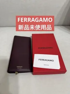 FERRAGAMO 長財布 バーガンディのサムネイル