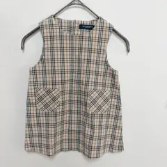 【BURBERRY】バーバリー　ワンピース　ノバチェック　80cmのサムネイル