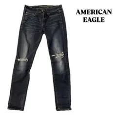AMERICAN EAGLE スキニーデニム ダークブルー