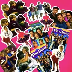 アメキャラ　フルハウス　ステッカー　１３枚