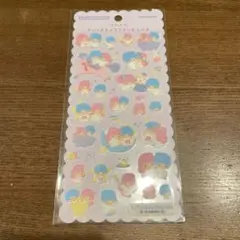 リトルツインスターズ ふわふわサンリオキャラクターズシール ステッカー