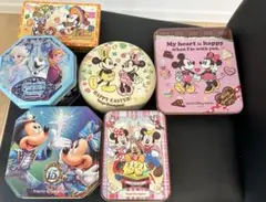 ディズニーお菓子缶　6点セット※まとめ買い相談OK