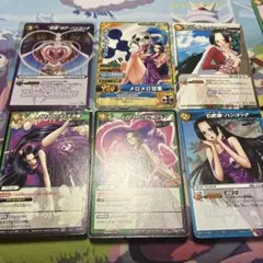 ワンピース ボア・ハンコック ミラクルバトルカードダス カード セット