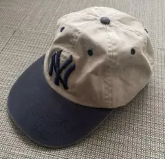 ★【希少】90s OLD NYニューヨークヤンキース キャップ バイカラー