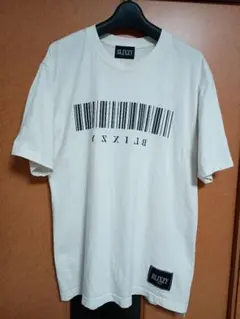 BLIXZY バーコード プリントＴシャツ