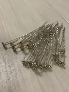 キラキラ　U字ピン　20本セット