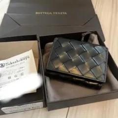 最終値下げ！！ボッテガ☆イントレチャート　メンズ財布　ブラック
