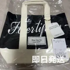 herlipto ハーリップトゥ ミニ トート キャンバス アイボリー HLT