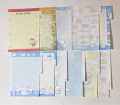 【平成レトロ】　平成　メモ帳 11枚セット① サンリオ　ハローキティ　シナモン
