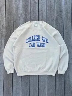 00's College Ave. Car Wash Print Sweat