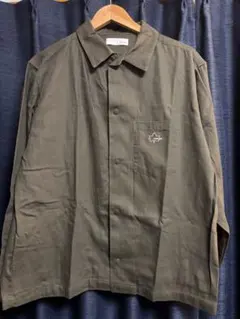 LOGOS DAYS 長袖シャツ カーキ メンズ Lサイズ 古着