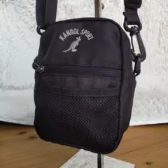 美品　KANGOL SPORT ショルダーバッグ ブラック　黒のサムネイル