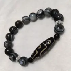 [296] 九眼天珠ブレスレット 天眼石