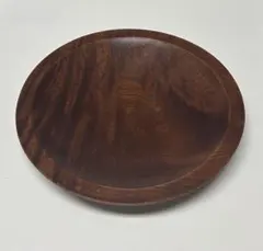 木製 盆 菓子器 銘入り側面漆塗 - メルカリ