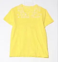 真贋鑑定済Maison Margiela 傑作 AIDS Tシャツ イエローのサムネイル