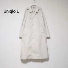 Uniqlo U フーデッドロングコート スプリングコート ユニセックス 撥水