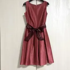 パーティードレス　赤　Mサイズ　謝恩会　結婚式　発表会　フォーマル