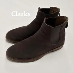 クラークス Clarks サイドゴアブーツ スエード