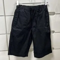 GU ブラック ハーフパンツ 150