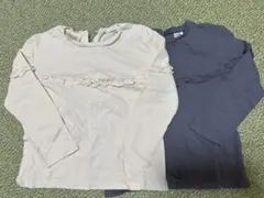 zara baby フリルカットソー２枚セット　3-4y 104cm