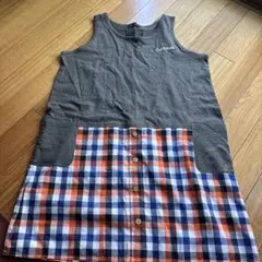 drug store's チュニック ノースリーブ チェックのサムネイル
