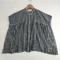 ポータークラシック HAWAIAN DENIM パラカ チェックベスト サイズ3