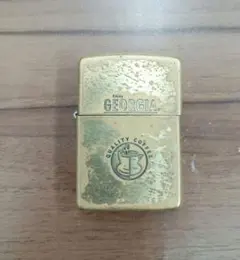 使用感あり　ZiPPO オイルライター本体　GEORGIA　小物　喫煙具のサムネイル