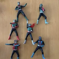 仮面ライダー フィギュア 6体セット