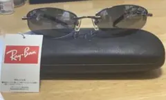 サングラス　Ray Ban デッドストック　ハーフリム＆オーバルシェイプ