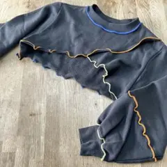 即完売マーキーズ★丈短トレーナー★wolf&rita breeze