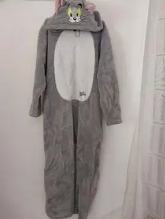 トムとジェリー フード付き着ぐるみ グレー　ハロウィン