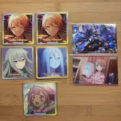 プロセカ　ステッカー　ウエハース　カード　司　寧々　えむ　奏　まふゆ　みのり